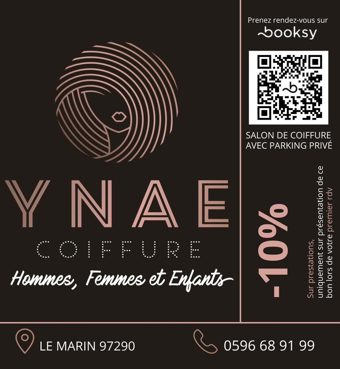 Encart Coiffure Ynaé