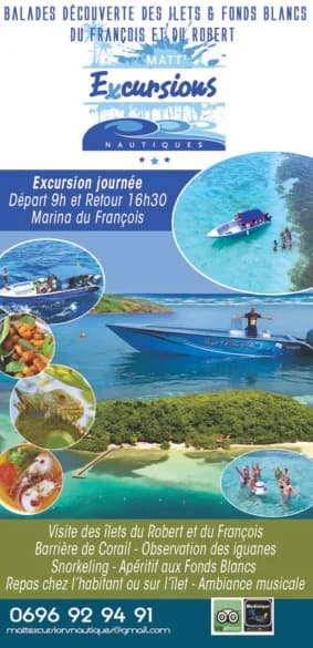 Encart Indigo Excursions Nautiques