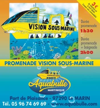 Encart Aquabulle Martinique